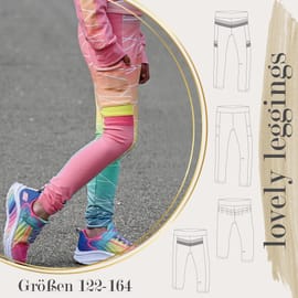 lovely leggings 122-164 von LovelySewDesign