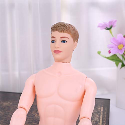 Loxyxbnh 30cm 12 Bewegliche Gelenke Für Puppenkörper Für Boy Male Man Boyfriend Für Prince Nude Dolls von Loxyxbnh