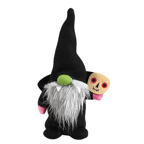 Loxyxbnh Halloween-Zwerge, Puppen, Weihnachten, dekorative Zwerge, Halloween, Karneval, Zwerge, handgefertigte Zwerge, Puppen, Plüsch-Dekore für Kinder von Loxyxbnh