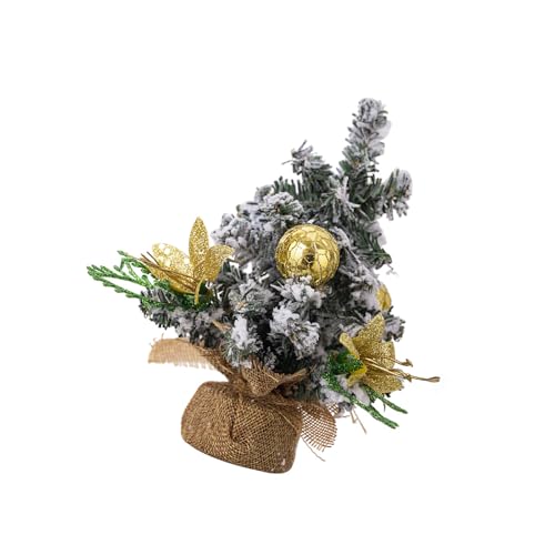 Loxyxbnh Weicher Tisch-Baum-Ornament, eleganter Tisch-Weihnachtsbaumschmuck mit Plüsch-Details für Urlaubsvergnügen von Loxyxbnh