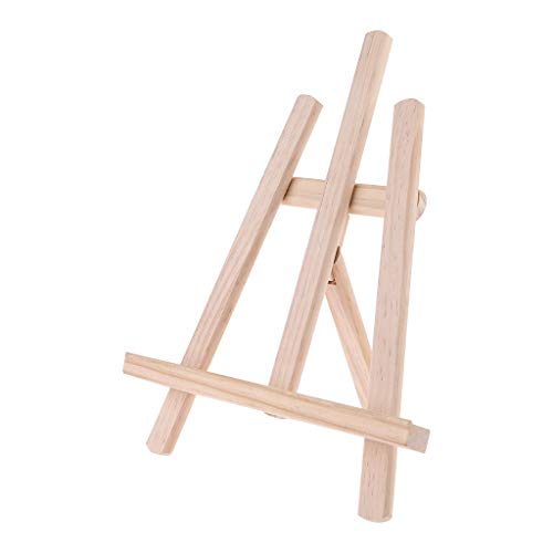 Vertikales Holzstativ, 21,6 x 27,9 cm, verstellbarer Leinwandhalter für Erwachsene und Kinder von Loxyxbnh