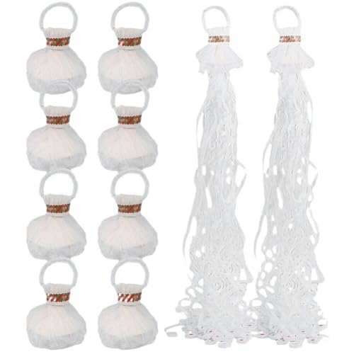 Lpitoy 10pcs Hand Werfen Konfetti Streamer White Streamer No Cha von Lpitoy