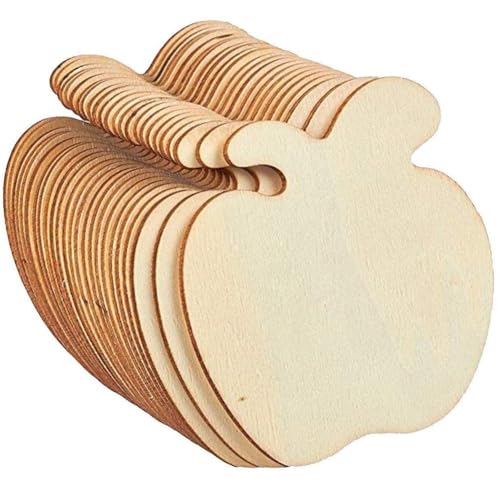 Lpitoy Holzausschnitte Zum Basteln, 20 Stück/Set, Unvollendete Holzrohlinge, DIY-bastel-Ornament-Sets Für Heim-Scrapbooking von Lpitoy