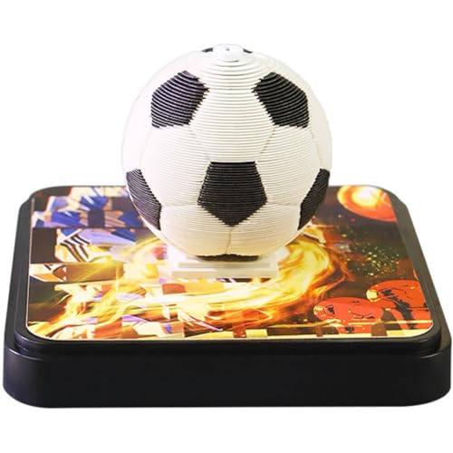 Lpitoy Time Piece-Kalender 2025, 3D-tischkalender 2025, 3D-fußball-skulptur-Kalender, Schreibtisch-notizblock-Kalender, Schreibtisch-Ornament von Lpitoy