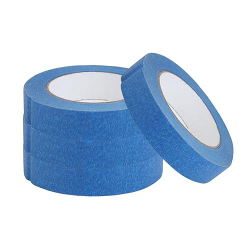 Malerkrepp – Abklebeband Maler – Malerband (24 mm x 50 m) – Painters Tape – blaues Klebeband – Kreppband Malerband, Abdeckband wird zum Malen, Malen, Dekorieren verwendet von Lrocotanc