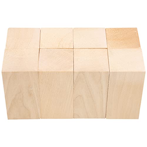 Lrporyvn SchnitzblöCke Aus Lindenholz, 10,2 X 5,1 X 5,1 Cm, GroßEs Whittling Holzschnitzblock Set für Kinder, Erwachsene, AnfäNger oder Experten von Lrporyvn