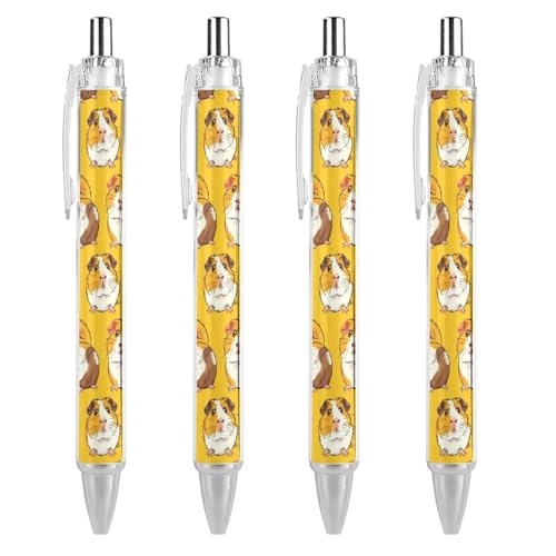 Lrtyuasq Niedlicher Meerschweinchen-Kugelschreiber, schwarze Tinte, 0,5 mm, feine Spitze, Bürobedarf Lrtyuasq Niedlicher Meerschweinchen-Kugelschreiber, schwarze Tinte, 0,5 mm, feine Spitze, Bürobedarf von Lrtyuasq