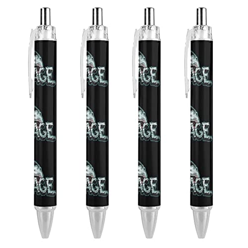 Lrtyuasq Savage Shark Kugelschreiber Druckkugelschreiber Kugelschreiber Tragbarer blauer Tintenstift für Home Office Lrtyuasq Savage Shark Kugelschreiber Druckkugelschreiber Kugelschreiber Tragbarer blauer Tintenstift für Home Office von Lrtyuasq