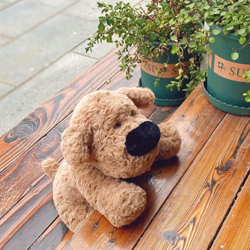 LsnDxg Große Nase Welpe Puppe Haustier Welpe Plüschtiere Geburtstagsgeschenke Zuhause Ornamente Kinder 23CM 2 von LsnDxg