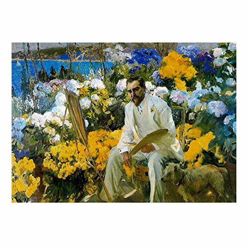 Ltt-Ydd-Ccl Joaquin Sorolla y Bastida Leinwandbild Wandbilder Bilder Wohnzimmer Deko Schlafzimmer Leinwand Gemälde Wandbild Ungerahmt Kunstdruck (86x120cm-34x47inch) Ungerahmt von Ltt-Ydd-Ccl