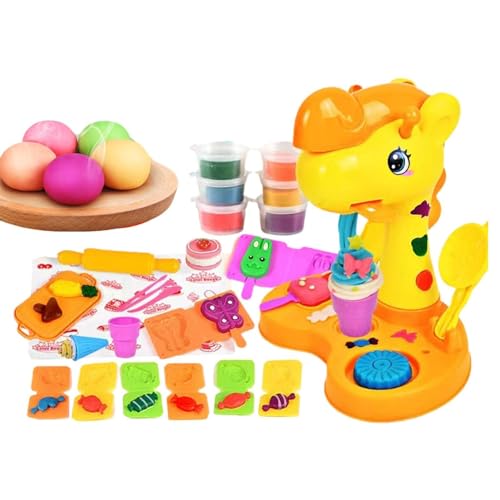 Luckxing Modelliermasse | Spielen Sie Clay & Dough Sets | Dough Kitchen Creations Spielset für Mädchen, Geburtstag, Wochenendparty, Geschenk für Kinder von Luckxing