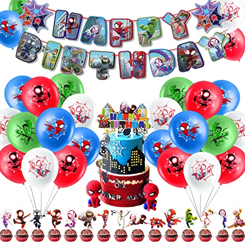 Luclay Spidey Luftballons Geburtstag Deko von Luclay