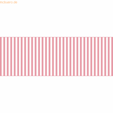 10 x Ludwig Bähr Fotokarton Streifen 'Mini' 300g/qm A4 rosa von Ludwig Bähr