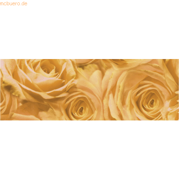 10 x Ludwig Bähr Transparentpapier 115g/qm 50x61cm Rosen apricot von Ludwig Bähr