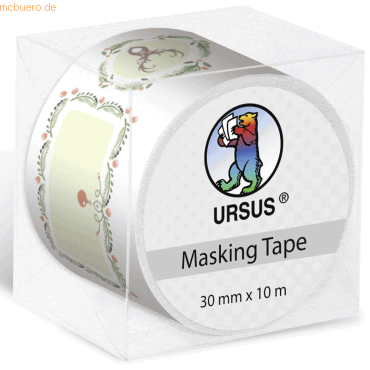 5 x Ludwig Bähr Masking Tape 30mmx10m 47 Tannenzweigranke von Ludwig Bähr