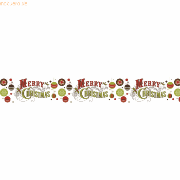 5 x Ludwig Bähr Masking Tape 30mmx10m Merry Christmas von Ludwig Bähr