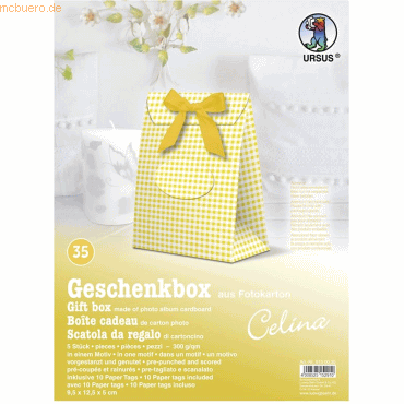 Ludwig Bähr Geschenkbox Celina 9,5x12,5x5cm VE=5 Stück Motiv: 35 von Ludwig Bähr