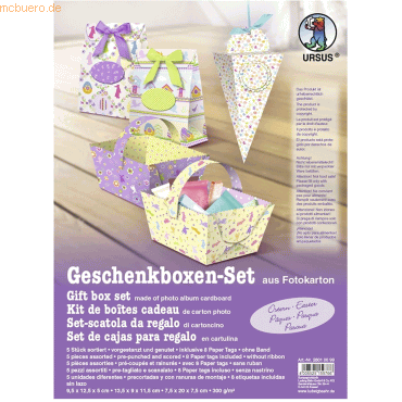 Ludwig Bähr Geschenkbox-Set Ostern Boxen sortiert VE=5 Stück von Ludwig Bähr