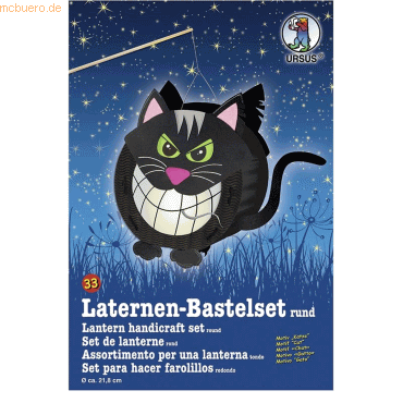 Ludwig Bähr Laternen-Bastelset 33 'Katze' von Ludwig Bähr