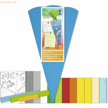 Ludwig Bähr Schultüten-Bastelset 68cm Hai von Ludwig Bähr