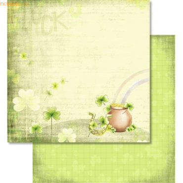 Ludwig Bähr Scrapbook Paper Premium Glitter 30,5x30,5cm VE=25 Blatt Mo von Ludwig Bähr