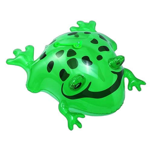 Lueear Froschspielzeug,Froschspielzeug für Kinder - Leuchtendes aufblasbares Froschschildkrötenspielzeug - Cartoon-Tier-Ornament, lustige Partygeschenke für Kinder, Dschungel-Tierspielzeug, von Lueear