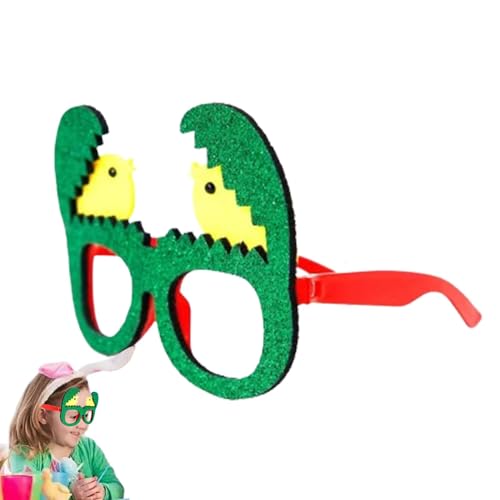 Lueear Ostern Sonnenbrille Basteln - Lustige Photobooth Requisiten | Ostergläser und Zubehör für Ostern Foto Requisiten Geburtstag von Lueear