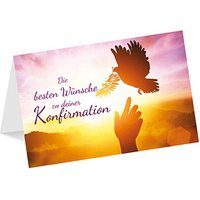 LUMA Konfirmationskarte Taube DIN B6 von Luma