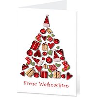 LUMA Weihnachtskarte Geschenke DIN B6 von Luma