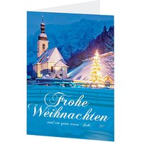 LUMA Weihnachtskarte Kirche DIN B6 von Luma