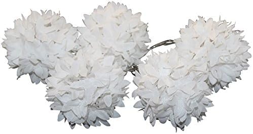 LED Lichterkette Blumenball Schneeball batteriebetrieben Deko Beleuchtung von Luna24 simply great ideas...