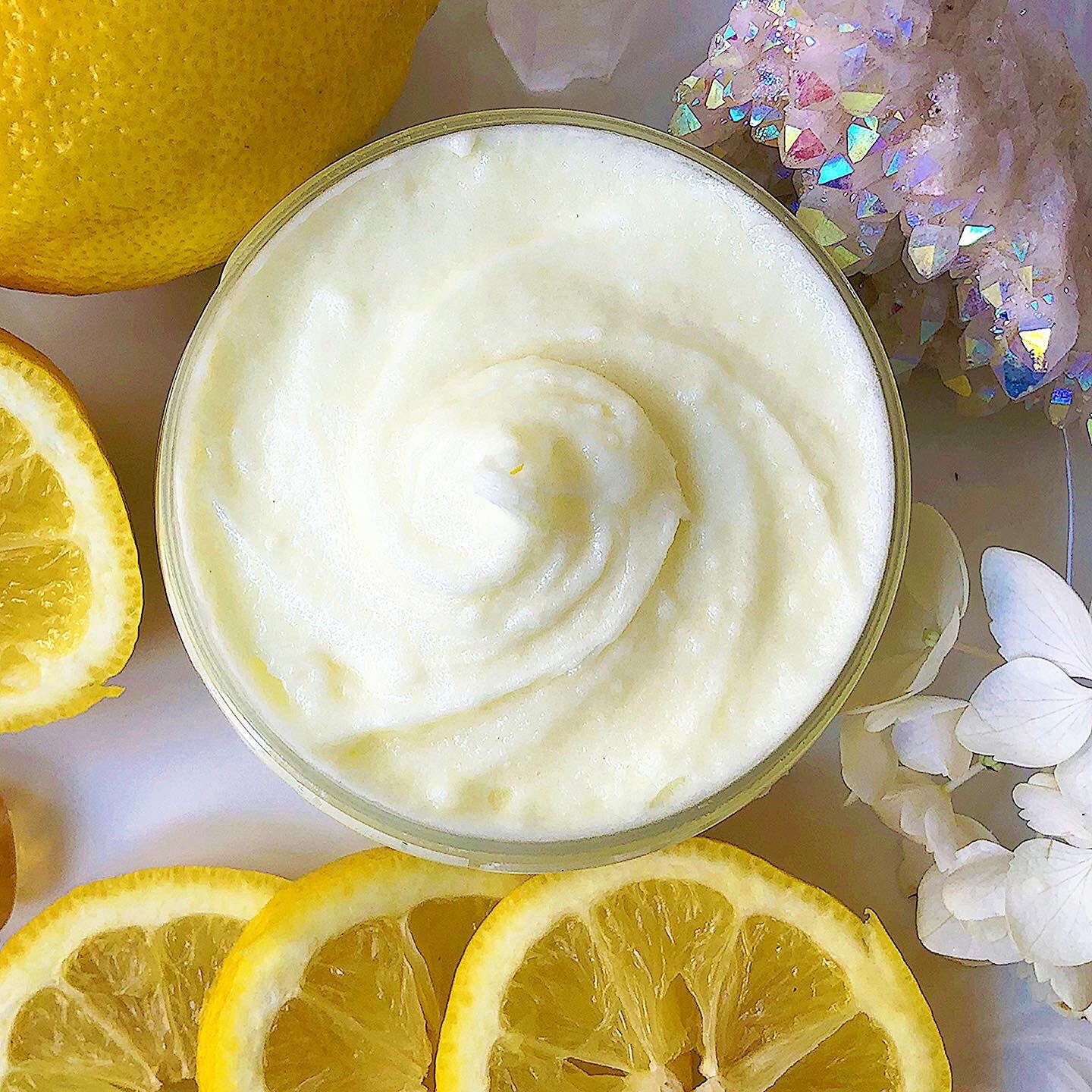 Limoncello Ice ~ Zitrone Zuckerpeeling, Zuckerpeeling, Schlagseife, Körper Zuckerguss, Peeling Seife, Handgemachte Hautpflege von Lunaapothecaryla