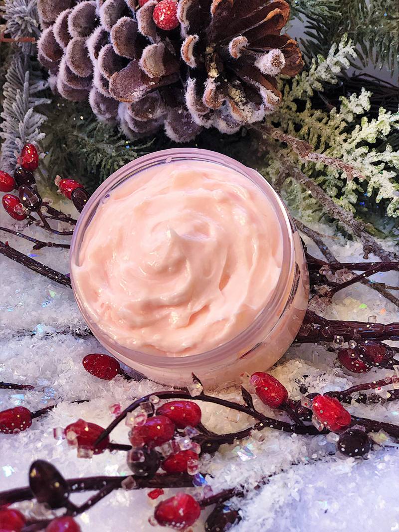 Merry & Bright Whipped Body Lotion, Handcreme, Körpercreme, Feuchtigkeitscreme, Handgemachte Lotion, Hautpflege Geschenke, Natürliche Hautpflege von Lunaapothecaryla