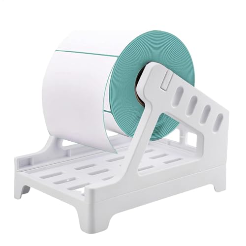 Etiketthalter - Thermals -Etiketthalter, Rolls Fanfold -Labels Stand | Versandetikettstand, Desktop -Druckerzubehör für Zuhause, Büros, Lagerhäuser, Supermärkte, Krankenhäuser und Fabriken von Lunaobrik