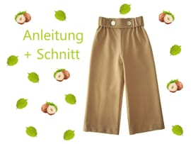 Jerseyhose mit Gummizug von Lunicum