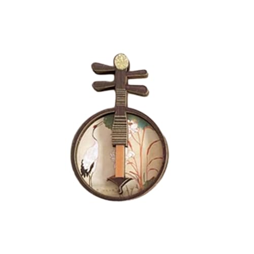 Luojuny Kompakter Magnet mit ethnischem Musikinstrumenten-Design, chinesischer Stil, Kühlschrank, leicht, leicht zu verstauen, Elegantes Kühlschrankdekor für Zuhause C von Luojuny