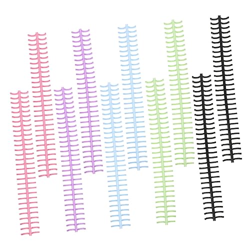 1 Satz Loseblatt Notizblöcke Mit Spiralbindung Das Notizbuch Buch Sammelalbum Notizbücher Karten Loseblatt Binderringe Federmäppchen Binderkreis Loseblattringe Praktischer 10 Stück Lurrose von Lurrose