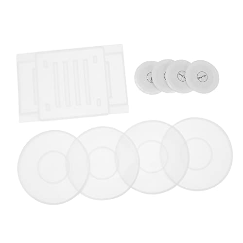 1 Set CD Untersetzerform/Becheruntersetzer Epoxid Untersetzerform Aufkleber Für Verspiegelte Tabletts Pop Gläser Leuchtende Bastelform Bastelform Gussform Lurrose von Lurrose