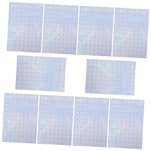 10St Regenbogen-Druckpapier kreatives fotopapier Regenbogen bedruckbares Vinyl bunte Fotopapiere druckerpapier bunt farbiges druckerpapier A4-Papier Laserdruckpapier das Haustier Lurrose von Lurrose