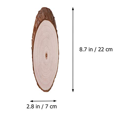 3St Malbrett aus Holz leere Ornamente Kreisetiketten Baumdekoration gewürzeset weihnachtsbaumdeko fensterdekoration dekorative Massivholzplatte hölzernes Zeichenbrett Bambus Lurrose von Lurrose