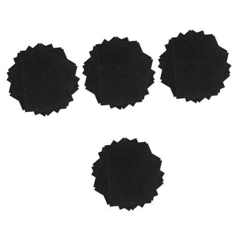 4 Sätze Flash-luftpolsterfolie A4 Glitzerschaumpapier Mousse Handwerk Mit Doppelseitigem Klebeband Selbstklebendes Schaumstoffband Schaumstoffplatte Mini Schwamm Black 10 Stück * 4 Lurrose von Lurrose