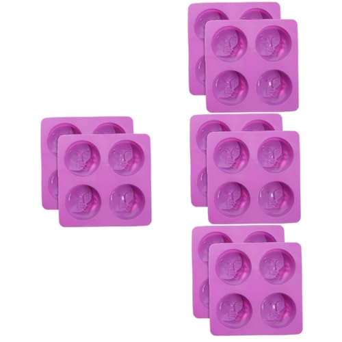 4 Sätze Seifenform Seifenherstellungssets Mondkuchenform Schöne Keksform Keksformen Multifunktionale Form Diy Zubehör Formen Für Die Keksherstellung Kieselgel Violett 2 Stück * 4 Lurrose von Lurrose