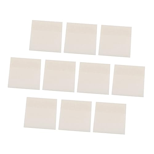 4 Stück 10 transparente Haftnotiz sticky notes book write board schulzubehör tägliche Notizen multifunktionale Hinweisaufkleber tägliche Memo-Aufkleber Aufkleber beachten peet Lurrose von Lurrose