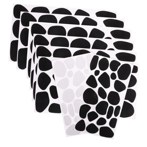 8 Blatt Selbstklebende Filzpunkte für Diy Projekte Schwarze Filzkreise für Bastelarbeiten Vielseitige Filzaufkleber zur Dekoration und Möbelabdeckung für Anwendungen 8 Blatt Selbstklebende Filzpunkte für Diy Projekte Schwarze Filzkreise für Bastelarbeiten Vielseitige Filzaufkleber zur Dekoration und Möbelabdeckung für Anwendungen von Lurrose