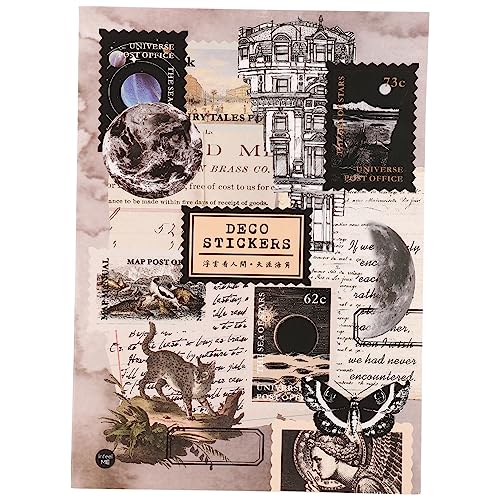 Lurrose 1 Packung Haustier Stickerbuch Set Kaffee Motive Scrapbook Zubehör Brett Pflanzenetiketten Vinyl Sticker Doodle Tape Tagebücher Buch Sticker Laptop Sticker von Lurrose