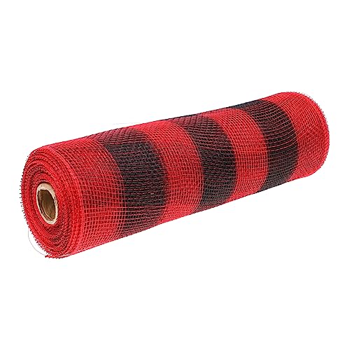 Lurrose 1 Rolle Dekoratives Netzband Samtband Sackleinen Ornamente Punktband Pastell Spitzenband Dickes Band Kranzband Gelbes Band Hochzeitsdekorationen Tischläufer Bündeln Körbe Polyester von Lurrose