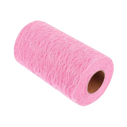 Lurrose 1 Rolle Einzigartige Spitzenband Nützliche Spitze Nähen Trim Kleidung Zubehör (rosa) von Lurrose