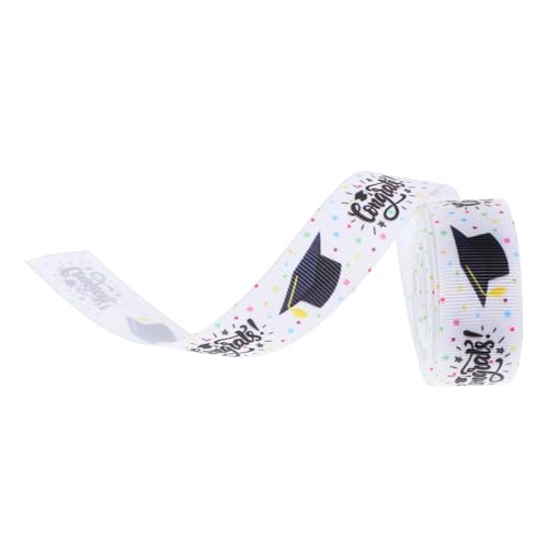 Lurrose 1 Rolle Geschenkverpackung mit Band Bogen Sackleinen Strauß Wickelband dickes Band seidenband ribbon geschenktueten beutel gestaltetes Geschenkband Abschlussband Polyester von Lurrose