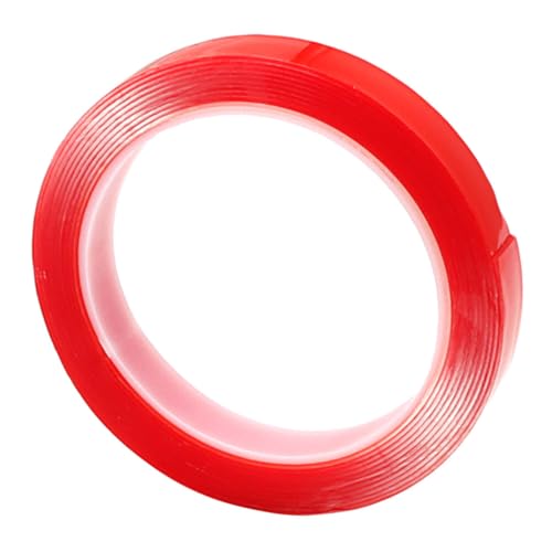 Lurrose 1 Rolle Rotes Klebeband 15 Mm Breite R25B Doppelseitiges Klebeband Kleiderklebeband Doppelseitiges Mehrzweckklebeband Klebeband Für Den Täglichen Gebrauch Klebeband Für von Lurrose