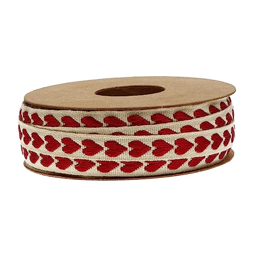 Lurrose 1 Rolle Schleife Geschenkband haar spangen weinachtsdeko haarklemmen geschenkpakete Stifte Partydekorationen Band zum Verpacken Kuchen Leinenband Mehrzweck-DIY-Gurt DIY band von Lurrose